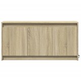 TV ormarić s LED svjetlima boja hrasta 100x34x50 cm drveni | Eponuda.com