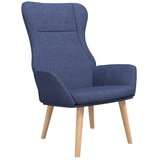  Stolica za opuštanje plava od tkanine | shoptok.hr