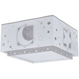 Dalber 63236E - Dečije plafonsko svetlo MOONLIGHT 2xE27/60W/230V sivo | Eponuda.com