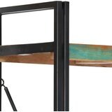 Police Knjižna omara 5-nadstropna 90x30x180cm trden predelan les | Shoptok.si