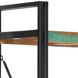 Police za knjige s 5 razina 90 x 30 x 180 cm obnovljeno drvo | shoptok.hr