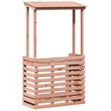 Vanjski barski stol s krovom 112,5 x 57 x 195,5 cm masivno drvo | shoptok.hr