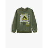 Koton Sweatshirt Long Sleeve Printed Crewneck Cotton | Shoptok.si