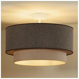  Duolla - plafonski luster BOHO ECO RECYCLING 1xE27/15W/230V, prečnik 45 cm, braon/krem | Eponuda.com