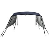 Tenda bimini s 4 luka i mrežastim zidovima 243x(170-182)x137 cm | shoptok.hr