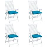  Jastuci za stolice 4 kom svjetloplavi 40x40x7 cm tkanina Oxford | shoptok.hr
