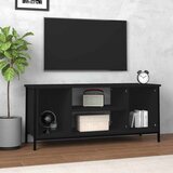 TV ormarić crni 102 x 35 x 45 cm od konstruiranog drva | shoptok.hr