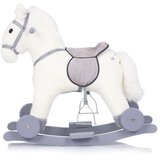 Chipolino igračka na ljuljanje sa kotačima Horse - white | shoptok.hr