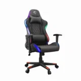 Stol gamerski THUNDERBOLT RGB črn