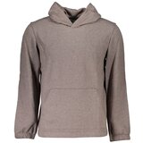 Calvin Klein MEN'S BROWN ZIPLESS SWEATSHIRT | shoptok.hr