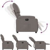  Električni naslanjač taupe blago, (20928800) | Shoptok.si