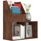  Stalak za dječje časopise smeđa boja hrasta 71x30x78,5cm drveni | Eponuda.ba