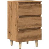Maison Chic Nočna omarica - Nočna miza artisan hrast 40x35x69 cm inženirski les, (21688130) | Shoptok.si