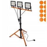  LED reflektor sa stalkom 3xLED/50W/230V 4500K IP65 crna/narandžasta | Eponuda.com