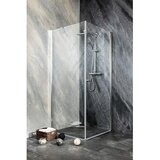 Sanotechnik Vrata za tuš Brava (100 x 195 cm, Krom) | Shoptok.si