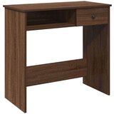 vidaXL Radni stol boja smeđeg hrast 80x40x75 cm od konstruiranog drvo | shoptok.hr