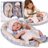  Lutka beba 40 cm s gnijezdom, jastukom i dekicom | shoptok.hr