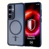 3mk Satin Armor Case silikonski ovitek za Samsung Galaxy S25 Plus 5G - prozorno črn Cene