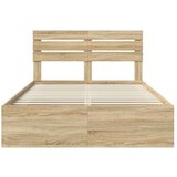  Konstrukcija postelje z vzglavjem Sonoma hrast 150 x 200 cm, (5000103416) | Shoptok.si