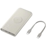 Samsung original zunanja baterija EB-U2510XUE powerbank brezžični 10000 mah 25W super fast charge 2x type c - bež cene