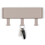 Spinder Design Siv/bež kovinski stenski obešalnik s polico Dax Play – | Shoptok.si