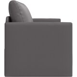  Krevet na razvlačenje Siva 124 x 71 x 78 cm Umjetna koža | shoptok.hr