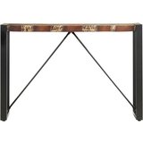 Maison Chic konzolna miza - miza ob steni 110x35x76 cm trden predelan les, (21785753) Cene