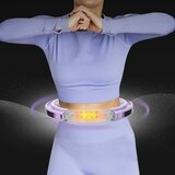  Hhm13 hula hoop ljubičasti magnetni s utegom + brojačem hms | shoptok.hr