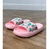 Gemre Pink children's flip-flops with Dinos print | Shoptok.si