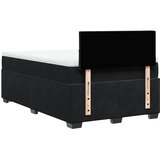 Box spring krevet s madracem crni 120 x 200 cm baršunasti | shoptok.hr