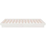  Posteljni okvir bel trden les 75x190 cm 2FT6, (20648100) | Shoptok.si
