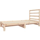  Dnevni ležaj na izvlačenje 2 x (90x190) cm od masivne borovine | shoptok.hr
