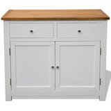 Bočna komoda od masivne hrastovine 90 x 33,5 x 83 cm | Eponuda.com