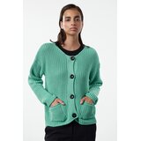 TRENDYOLMILLA Ženski duks Twoaw25Hi00156, zelena | Eponuda.com