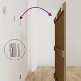  Uzglavlje za krevet boja meda 127,5x3x90 cm masivna borovina | shoptok.hr