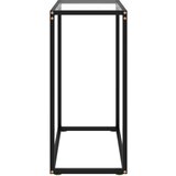vidaXL konzolni stol prozirni 60 x 35 x 75 cm od kaljenog stakla | shoptok.hr