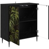  Kreveta ELBURG Crni hrast 69 x 33 x 76 cm Konstruirano drvo | shoptok.hr