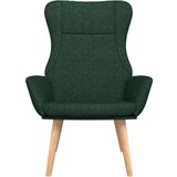  Stol za sproščanje temno zeleno blago, (20934617) | Shoptok.si