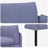 SOFA za dvije osobe Traper plava 188 x 81 x 89 cm Tkanina Slike