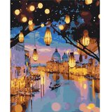  Slika za samostalno slikanje - Lanterns in Venice 40x50 | shoptok.hr