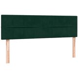 Box Spring krevet s madracem tamno zeleni 160x220 cm baršun | Eponuda.ba