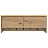  Vješalica za kapute na zidu Umjetnički hrast 80 x 20 x 30 cm | Eponuda.com