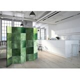 Artgeist PARAVAN 225/172/3 cm svetlo zelena, smaragdno zelena Slike