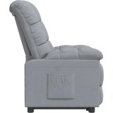  Naslonjač od tkanine svjetlosivi | shoptok.hr