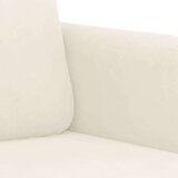 vidaXL 3-dijelni set sofa s jastucima krem baršunasti | shoptok.hr