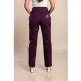 Fenzy Plus Size Bombažne Hlače, Vijola | Shoptok.si