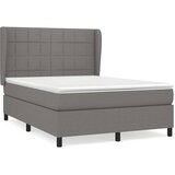  s oprugama i madracem tamnosivi 140x190 cm od tkanine | shoptok.hr