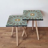 Hanah home 2Shp340 - multicolor multicolor nesting table (2 pieces) | ePonuda.com