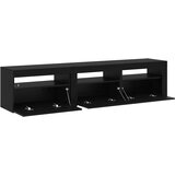 TV ormar 2 pcs Crni hrast 180 x 35 x 40 cm Konstruirano drvo | shoptok.hr