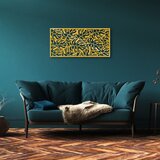 Wallity Zidna dekoracija ative Panel 6, 100x48 cm, 1.5 mm, Zlatne boje Cene
